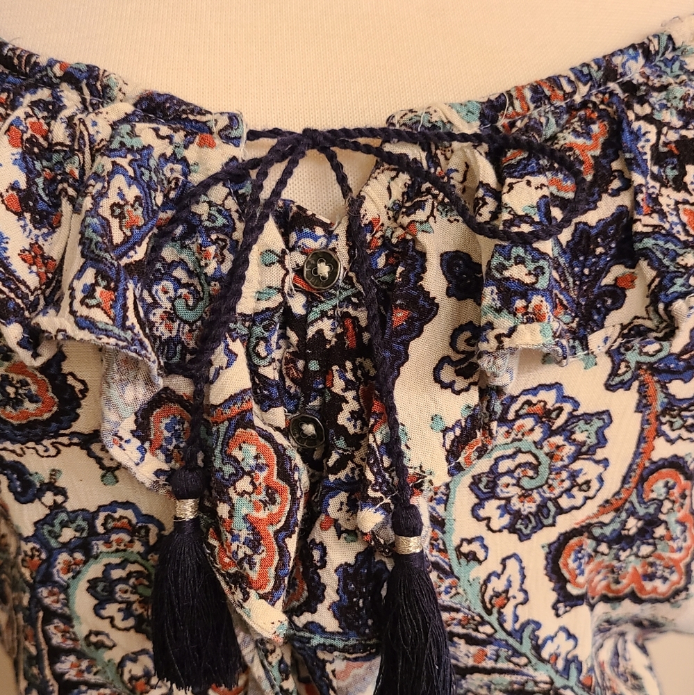 American eagel outfitters size XS white/multi  dress - Picture 7 of 12